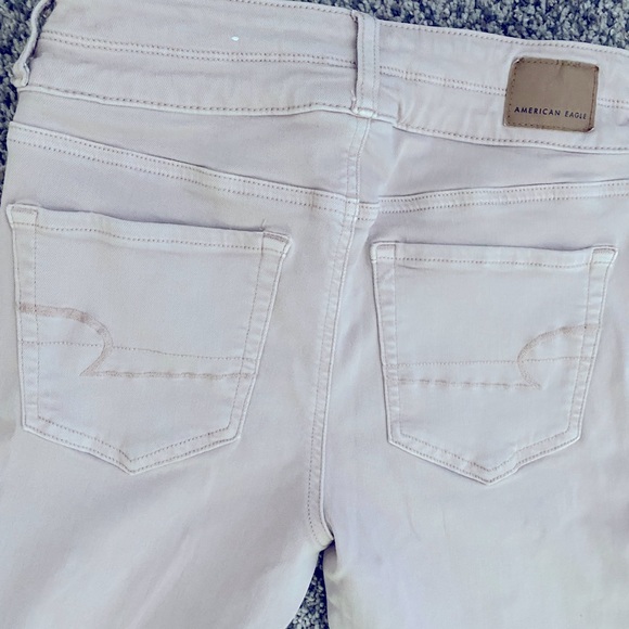 American Eagle size 4 rose colored jeans - Picture 3 of 3